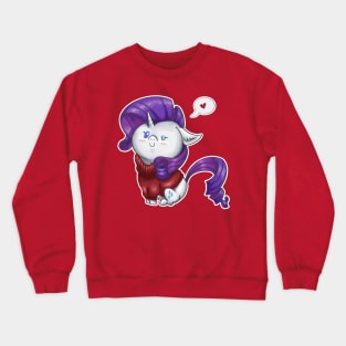 Chibi Rarity Crewneck Sweatshirt